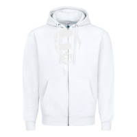 White eraserhead Zipper Hoodie - linhVisuals