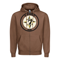 Chestnut five percent nation of islam vintage look design Zipper Hoodie - linhVisuals