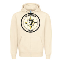 Sandshell five percent nation of islam vintage look design Zipper Hoodie - linhVisuals