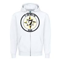 White five percent nation of islam vintage look design Zipper Hoodie - linhVisuals