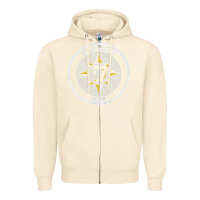 Sandshell five percent nation of islam vintage look design Zipper Hoodie - linhVisuals