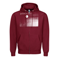 Burgundy galaxie 500 Zipper Hoodie - linhVisuals