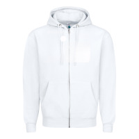 White galaxie 500 Zipper Hoodie - linhVisuals