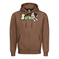 Chestnut The Siena Saints Zipper Hoodie - linhVisuals