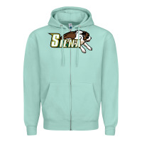 Seafoam The Siena Saints Zipper Hoodie - linhVisuals
