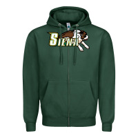Sports Green The Siena Saints Zipper Hoodie - linhVisuals