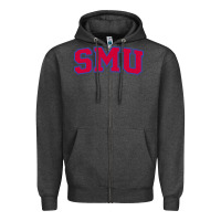 The Smu Athletics Wordmark Zipper Hoodie | Teevron