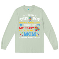 Matcha LIL Autism Mom Long Sleeve Tee - CowhideDigitalArt