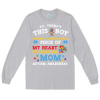 Moon Dust LIL Autism Mom Long Sleeve Tee - CowhideDigitalArt