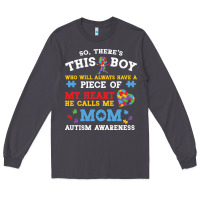 Smoke LIL Autism Mom Long Sleeve Tee - CowhideDigitalArt