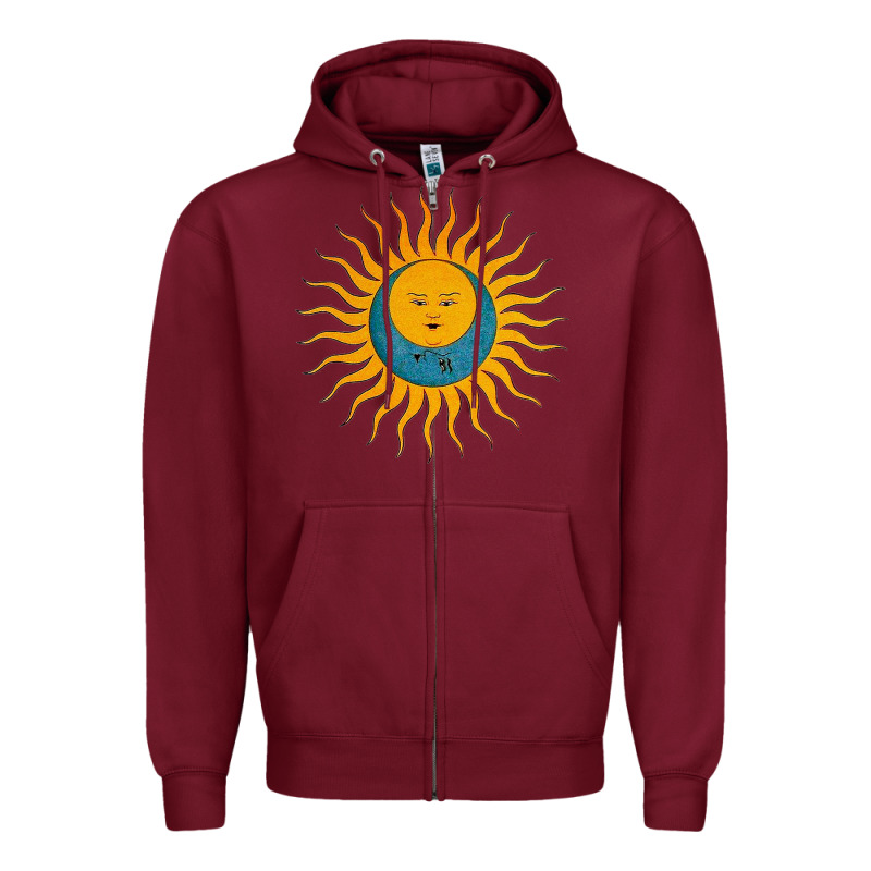 King Crimson Zipper Hoodie by linhVisuals | Teevron