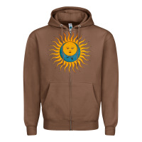 Chestnut king crimson Zipper Hoodie - linhVisuals