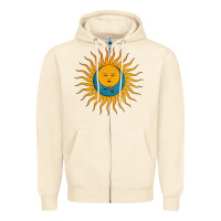 Sandshell king crimson Zipper Hoodie - linhVisuals