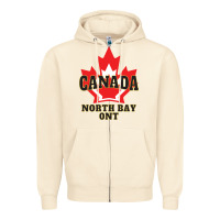 Sandshell north bay ontario on a cool Zipper Hoodie - linhVisuals