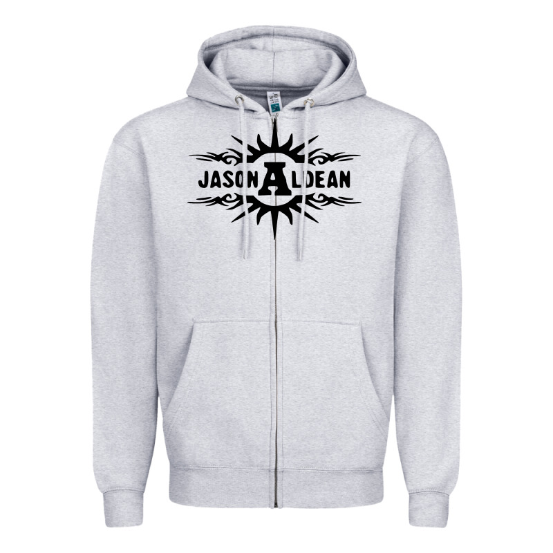 Jason Aldean Zipper Hoodie by linhVisuals | Teevron