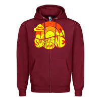 Burgundy bob mould müsïc Zipper Hoodie - linhVisuals