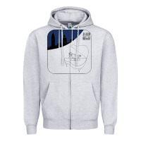 Heather Grey joe jackson müsïc Zipper Hoodie - linhVisuals
