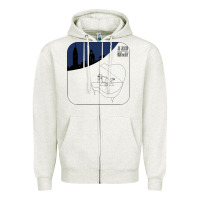 Oatmeal Heather joe jackson müsïc Zipper Hoodie - linhVisuals