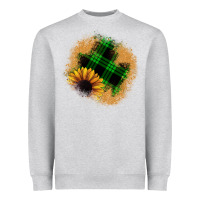 Sunflower Christmas Patch Heavyweight Sweatshirt | Teevron