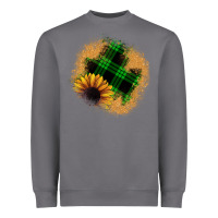 Storm sunflower christmas patch Heavyweight Sweatshirt - JahusDesignShop