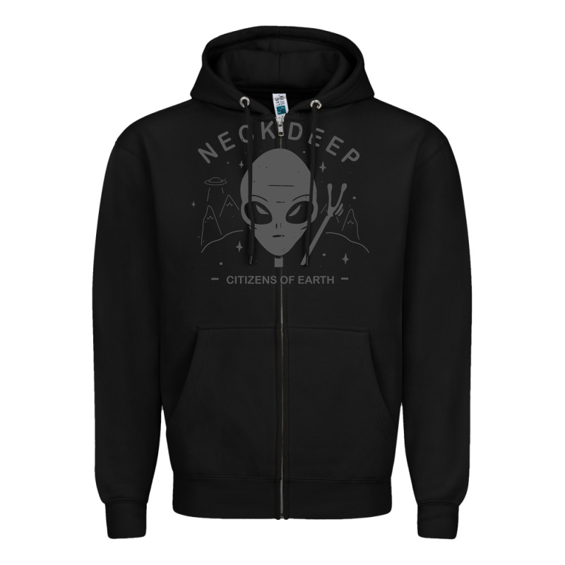 Neck Deep Clässic Zipper Hoodie by linhVisuals | Teevron
