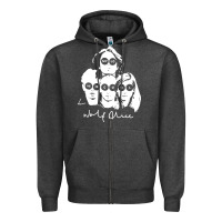 Charcoal Heather wolf alice  müsïc Zipper Hoodie - linhVisuals
