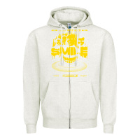 Oatmeal Heather wolf alice  müsïc Zipper Hoodie - linhVisuals