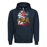 California Republic Communist Kalifornia T Shirt Zipper Hoodie | Teevron