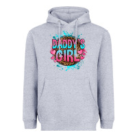 Heather Grey daddy's girl Heavyweight Hoodie - RanaPortraitStore