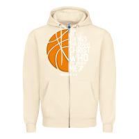 Sandshell christian basketball i can do all things through christ philippians 41 Zipper Hoodie - linhVisuals