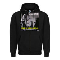 Black Neil Young Zipper Hoodie - linhVisuals