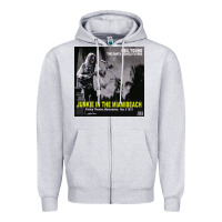 Heather Grey Neil Young Zipper Hoodie - linhVisuals