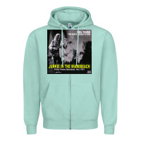Seafoam Neil Young Zipper Hoodie - linhVisuals