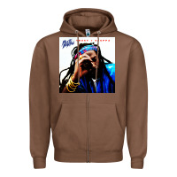 Chestnut buju banton reggae Zipper Hoodie - linhVisuals