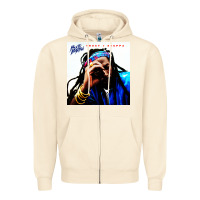Sandshell buju banton reggae Zipper Hoodie - linhVisuals
