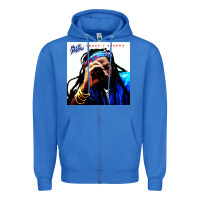True Royal buju banton reggae Zipper Hoodie - linhVisuals