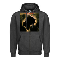 Charcoal Heather buju banton reggae Zipper Hoodie - linhVisuals