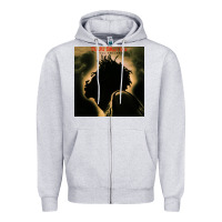 Heather Grey buju banton reggae Zipper Hoodie - linhVisuals