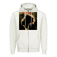 Oatmeal Heather buju banton reggae Zipper Hoodie - linhVisuals