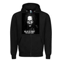 Black buju banton reggae Zipper Hoodie - linhVisuals