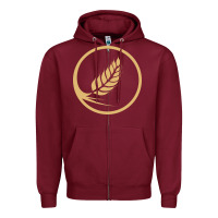 Burgundy west coast baptist college Zipper Hoodie - linhVisuals