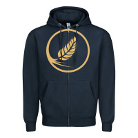 Navy west coast baptist college Zipper Hoodie - linhVisuals