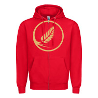 Red west coast baptist college Zipper Hoodie - linhVisuals