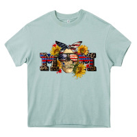 American Mom Skull Heavy Core Tee | Teevron