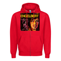 Red engelbert humperdinck vocalist Zipper Hoodie - linhVisuals