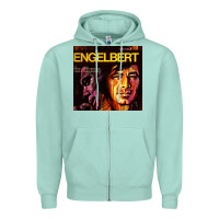 Seafoam engelbert humperdinck vocalist Zipper Hoodie - linhVisuals