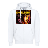 White engelbert humperdinck vocalist Zipper Hoodie - linhVisuals