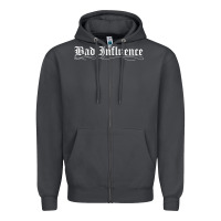 Smoke bad influence funny Zipper Hoodie - linhVisuals