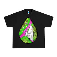 Black halloween ghost teardrop Urban Heavy Tee - BundleAndBundleShop