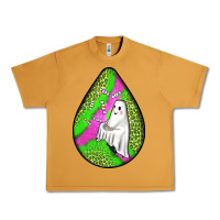 Peanut Butter halloween ghost teardrop Urban Heavy Tee - BundleAndBundleShop